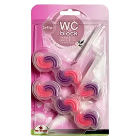 Mr Grand Wc Μπλοκ Τουαλέτας Flowers 2x45γρ.