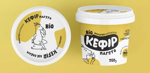 Παγωτό με Κεφίρ