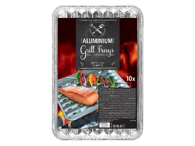 Ταψάκι αλουμινίου ψησίματος 10 τεμ.