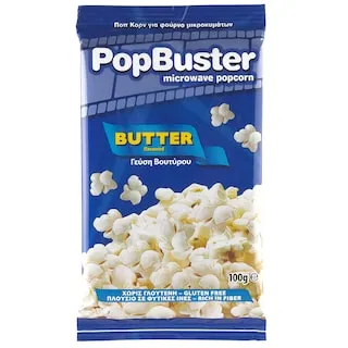 POPBUSTER Ποπ Κορν Βούτυρο 100g