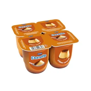 DANETTE Κρέμα Καραμελέ 4x125g