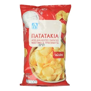 ΑΒ Τσιπς Αλάτι 120g