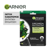 Μάσκα Προσώπου Pure Charcoal Skin Active Garnier 28 gr