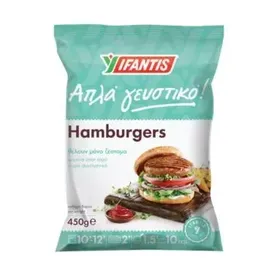 Ifantis Απλα Γευστικο Hamburgers 450g