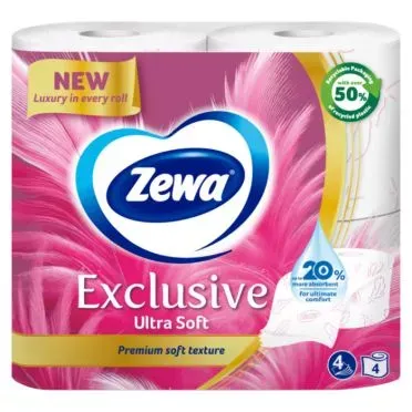 ZEWA EXCLUSIVE UL. SOFT Ρ.ΥΓ,14Χ4R,4ply