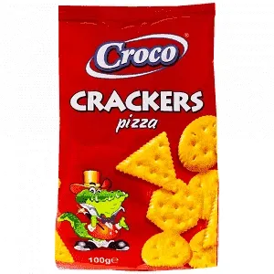 Croco Κρακεράκια Αλμυρά Πίτσα 100gr