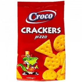 Croco Κρακεράκια Αλμυρά Πίτσα 100gr