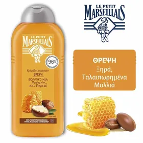 LE PETIT MARSEILLAIS Θρέψη Σαμπουάν Κρεμώδες με Βιολογικό Μέλι Προβηγκίας & Καριτέ για Ξηρά Ταλαιπωρημένα Μαλλιά 300ml