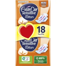 Σερβιέτες Sensitive Cotton Ultra Plus Mini Economy