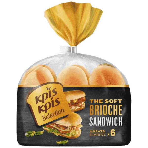Κρίς Κρίς Selection The Soft Brioche Sandwich 342g