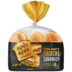 Κρίς Κρίς Selection The Soft Brioche Sandwich 342g