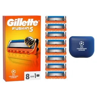 GILLETTE Ανταλλακτικά Ξυριστικής Μηχανής Fusion 8 Τεμάχια