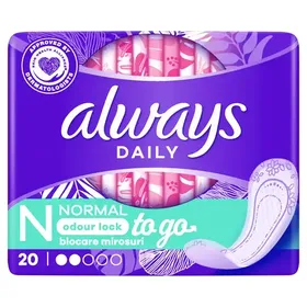 Always Dailies Σερβιετάκια Singles To Go Normal 20τεμ.