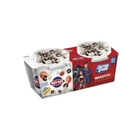 ΚΡΙ ΚΡΙ Επιδόρπιο Γιαουρτιού Φράουλα με Choco Loops 2x170g