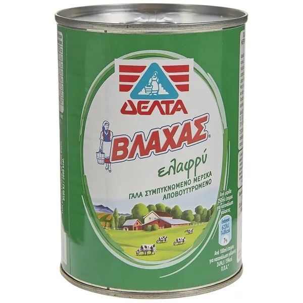 ΒΛΑΧΑΣ γάλα πλήρες συμπυκνωμένο 410g (6τεμ.)
