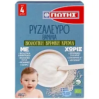 Γιώτης Κρέμα Ρυζάλευρο Με Βανίλια 200gr