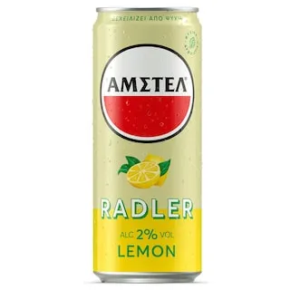 AMSTEL Μπύρα Radler Λεμόνι Κουτί 330ml