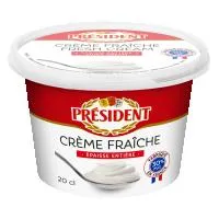 President Creme Fraiche Φρέσκια Κρέμα Γ'αλακτος 30% Λιπαρά 200ml