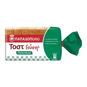 Τοστ Γεύση® Ολικής Άλεσης 325g