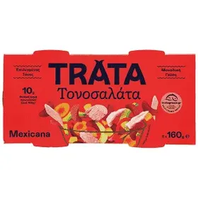TRATA Τονοσαλάτα Mexicana 2x160gr