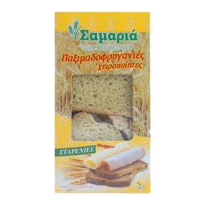 Παξιμαδοφρυγανιές ΣΑΜΑΡΙΑ σταρένιες ή σικάλεως 250gr
