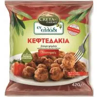 Κεφτεδάκια Κατεψυγμένα Νοστιμιές Εν Ελλάδι Creta Farms 420 g