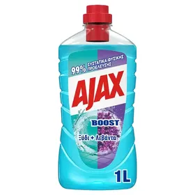 Ajax Ultra Boost Υγρό Καθαριστικό Ξύδι & Λεβάντα 1lt.