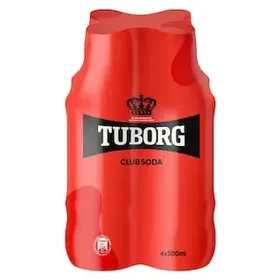 Tuborg Σόδα 4x500ml