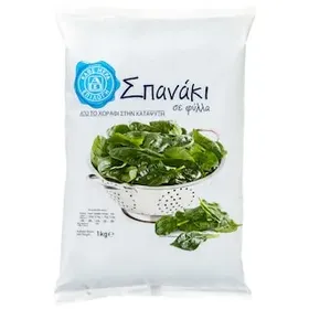 ΑΒ ΕΠΙΛΟΓΗ Σπανάκι σε Φύλλα Κατεψυγμένο 1kg
