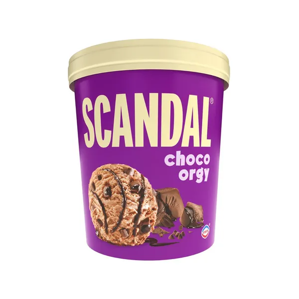 SCANDAL παγωτό choco orgy 482γρ. ή caramel secrets 510γρ. ή cookies arrested 498γρ. ή parfait lovers 478γρ.