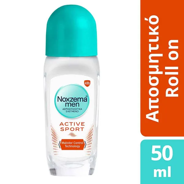 Noxzema Men Αποσμητικό Roll-On Active Sport 50ml.