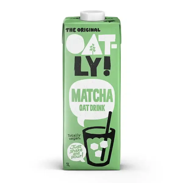 Ρόφημα βρώμης OATLY matcha 1λίτ.