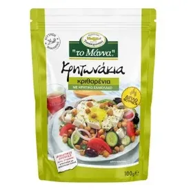 Κρίθινα κρουτών Κρητωνάκια ΤΟ MANNA 100gr