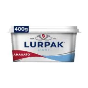 LURPAK Light Μείγμα Λιπαρών Υλών για Επάλειψη με Μειωμένα Λιπαρά Ανάλατο 400g