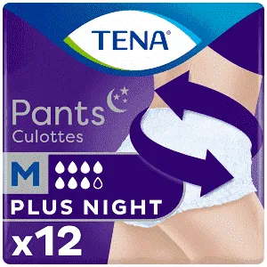 Tena Pants Εσώρουχα Ακράτειας Plus Night Medium 12τεμ.