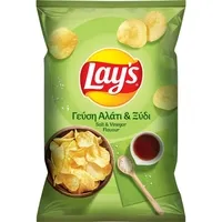 LAY'S Chips Αλάτι Ξύδι 120γρ