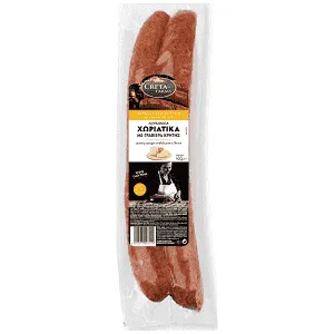 CRETA FARMS Λουκάνικα Χωριάτικα με Γραβιέρα Κρήτης 400g