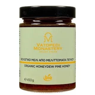 VATOPEDI MONASTERY Μέλι Πεύκου Bio 450g