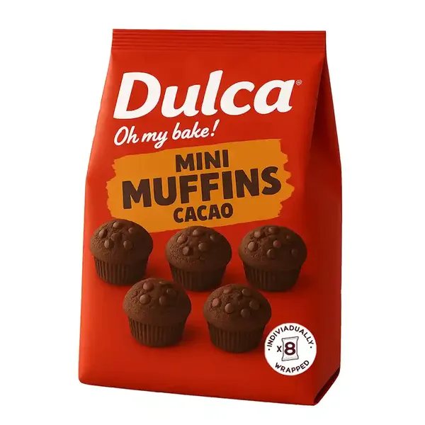 Muffins mini DULCA κακάο 200γρ.