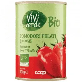 Vivi Verde Τομάτες Αποφλοιωμένες Biologico 400gr