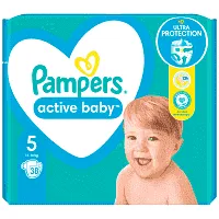 Pampers Active Baby No 5 38τεμ