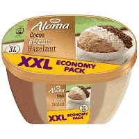 ALOMA Παγωτό XXXL Σοκολάτα Μπισκότο Φουντούκι 1.455kg