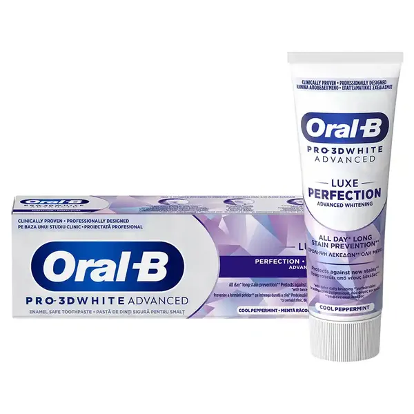 Oral-B 3D White Οδοντόκρεμα Luxe Perfection 75ml.