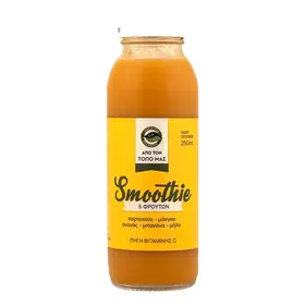 Μασούτης Από Τον Τόπο Μας Smoothie Πορτοκάλι Μάνγκο Ανανάς Μπανάνα Μήλο 250ml.