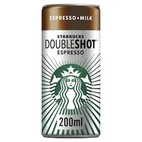 STARBUCKS Ρόφημα Καφέ Doubleshot Espresso 200ml