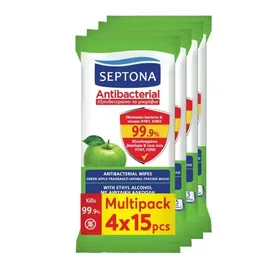 ANTIBACTERIAL MULTI PACK Green Apple, Lemon 4x15τμχ