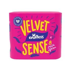 Endless Earth Velvet Sense Χαρτί Υγείας 1059 άφυλλο 8 ρολά