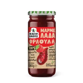 μαρμελάδα φράουλα ή βερίκοκο ή φρούτα του δάσους ή μήλο ή σύκο 280γρ.