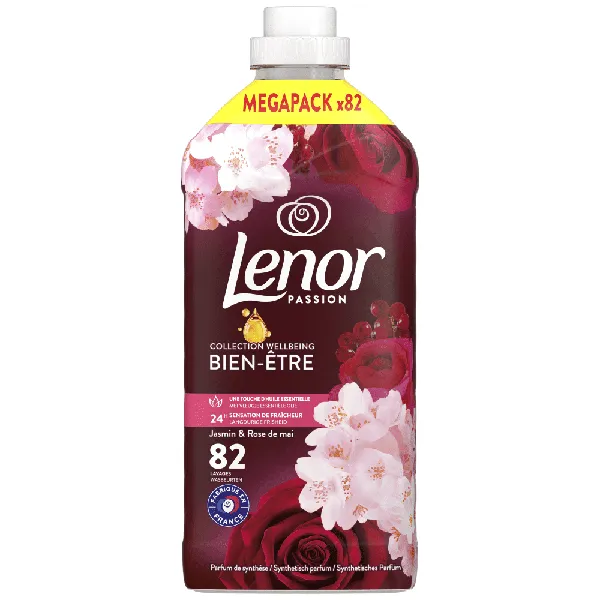 Lenor Μαλακτικό Ρούχων Jasmine & Rose 82μεζ