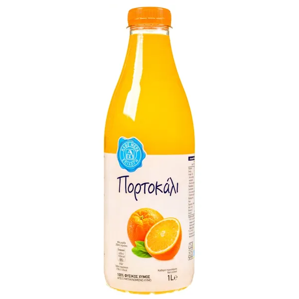 AB ΕΠΙΛΟΓΗ Φυσικός Χυμός Πορτοκάλι 1lt